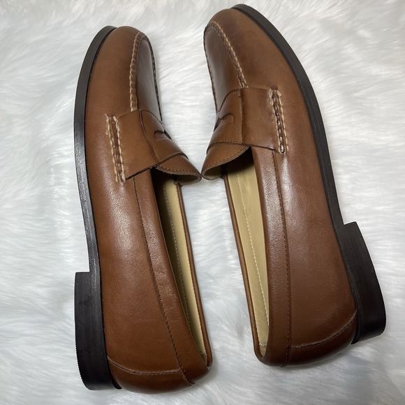 Johnston & Murphy Leather Sheepskin Penny Loafers Mens 10 M Classic Slip On main image 10